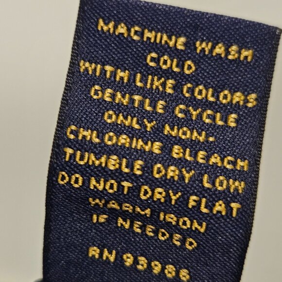 Brooks Brothers 346 Cardigan Blue Size Medium - Picture 6 of 11